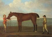 Francis Sartorius, Molly Long Legs With Jockey and Groom